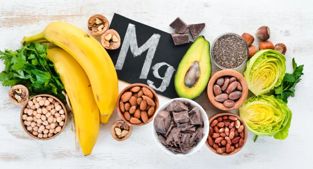 Ilustración o imagen conceptual de salud cerebral vinculada al rol del magnesio en la función cognitiva